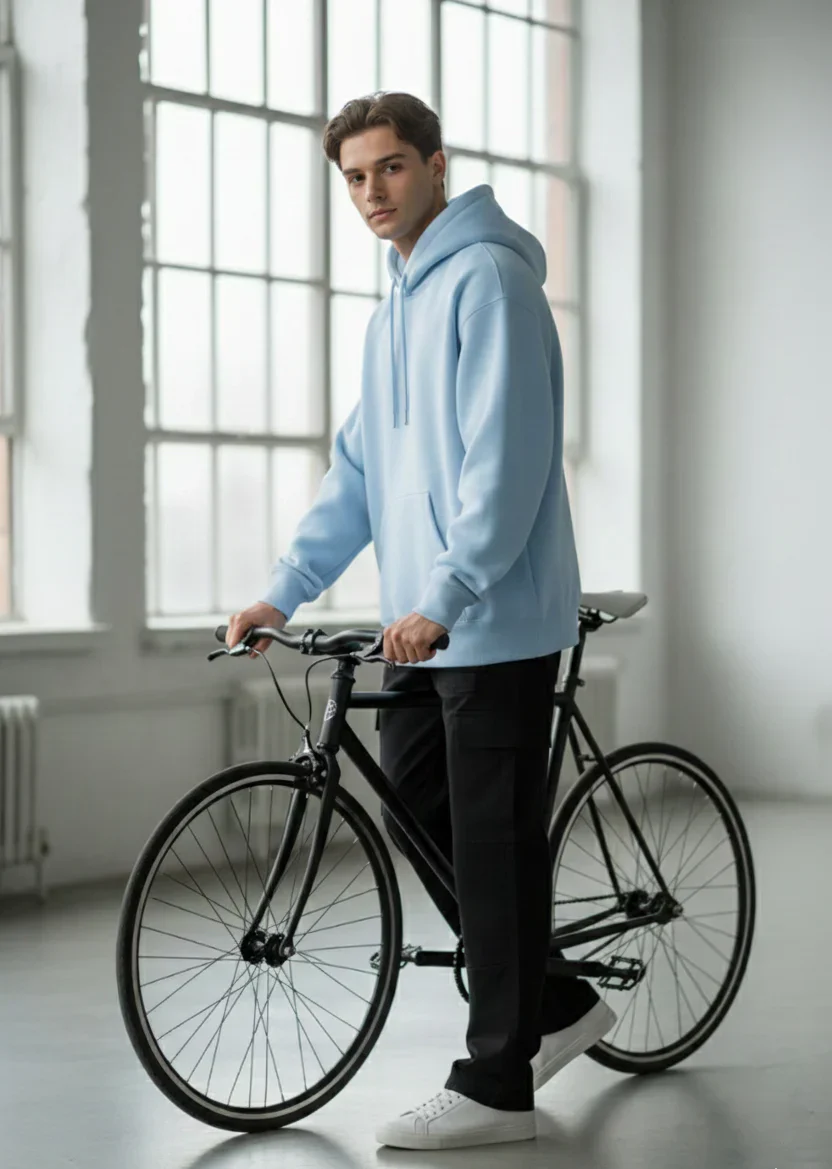 Classic Solid Hoodie - Image 6