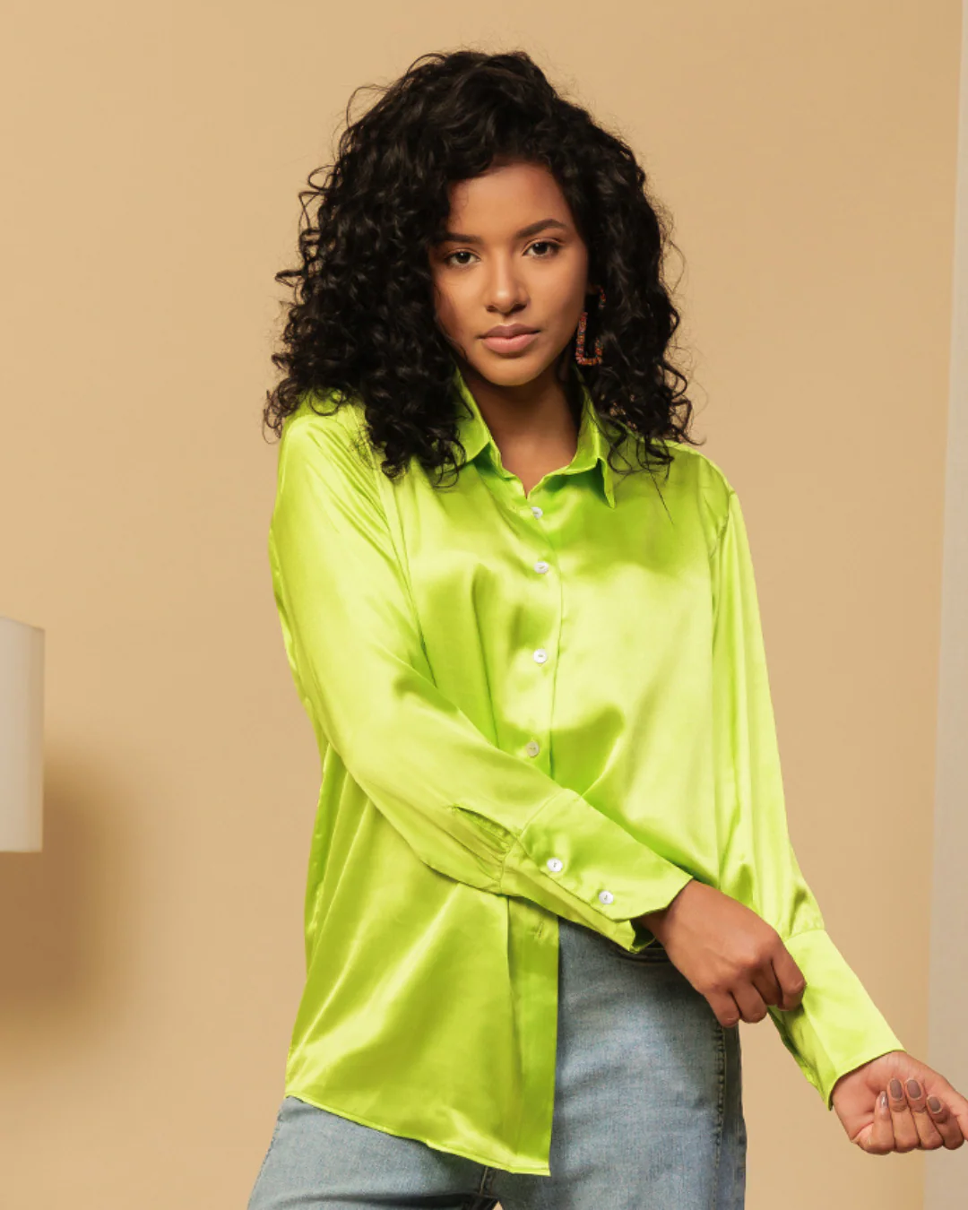 Classy Satin Shirt – Luxe & Polished Look - Image 28