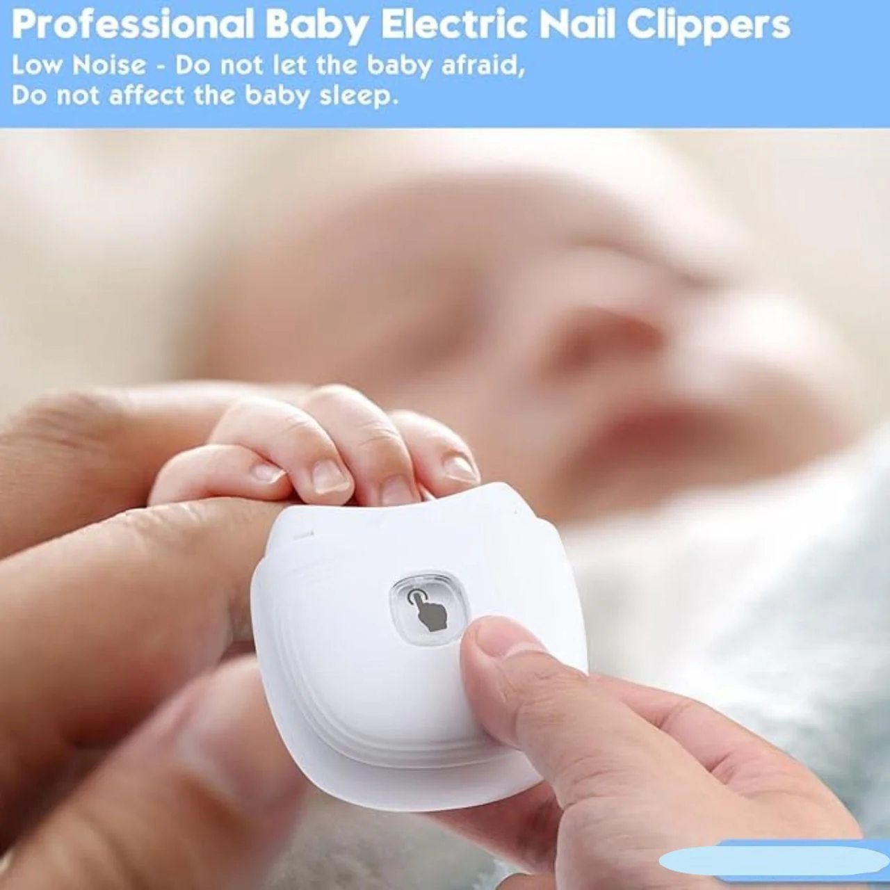 ClipEase: Rechargeable Electric Nail Clipper – Automatic & Cordless Nail Trimmer for Kids, Elderly & Easy Grooming - Image 4