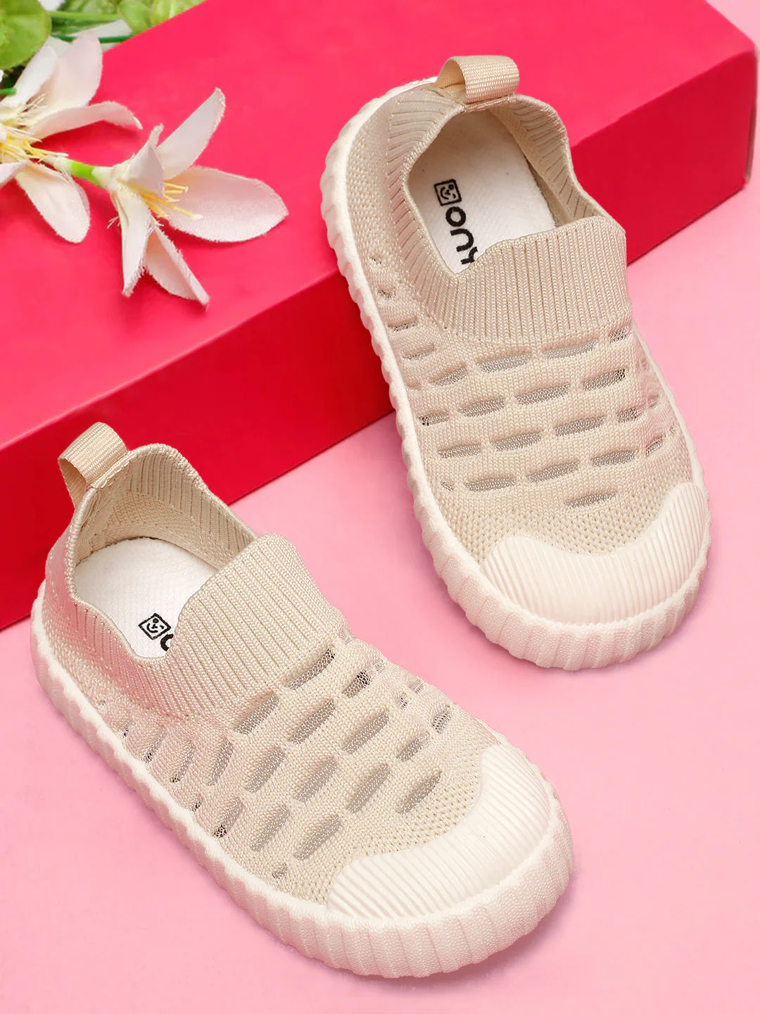 Cloudy Toddlers' First Step Shoes - Beige (Unisex) - Image 234