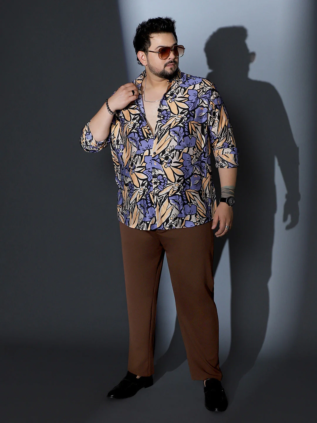 Cluster-Botanical Imprint Shirt - Image 6