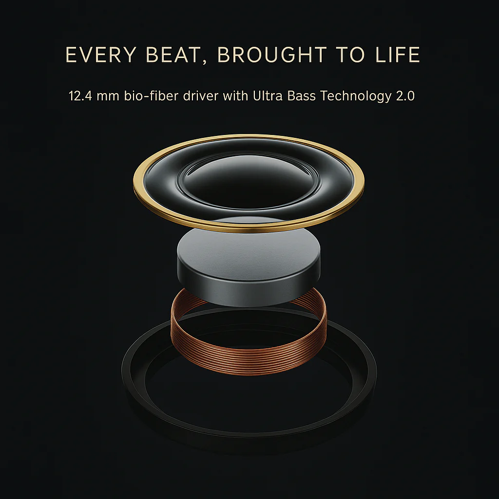 CMT Ultra Pro Noise-Cancelling Bluetooth Earbuds - Image 6