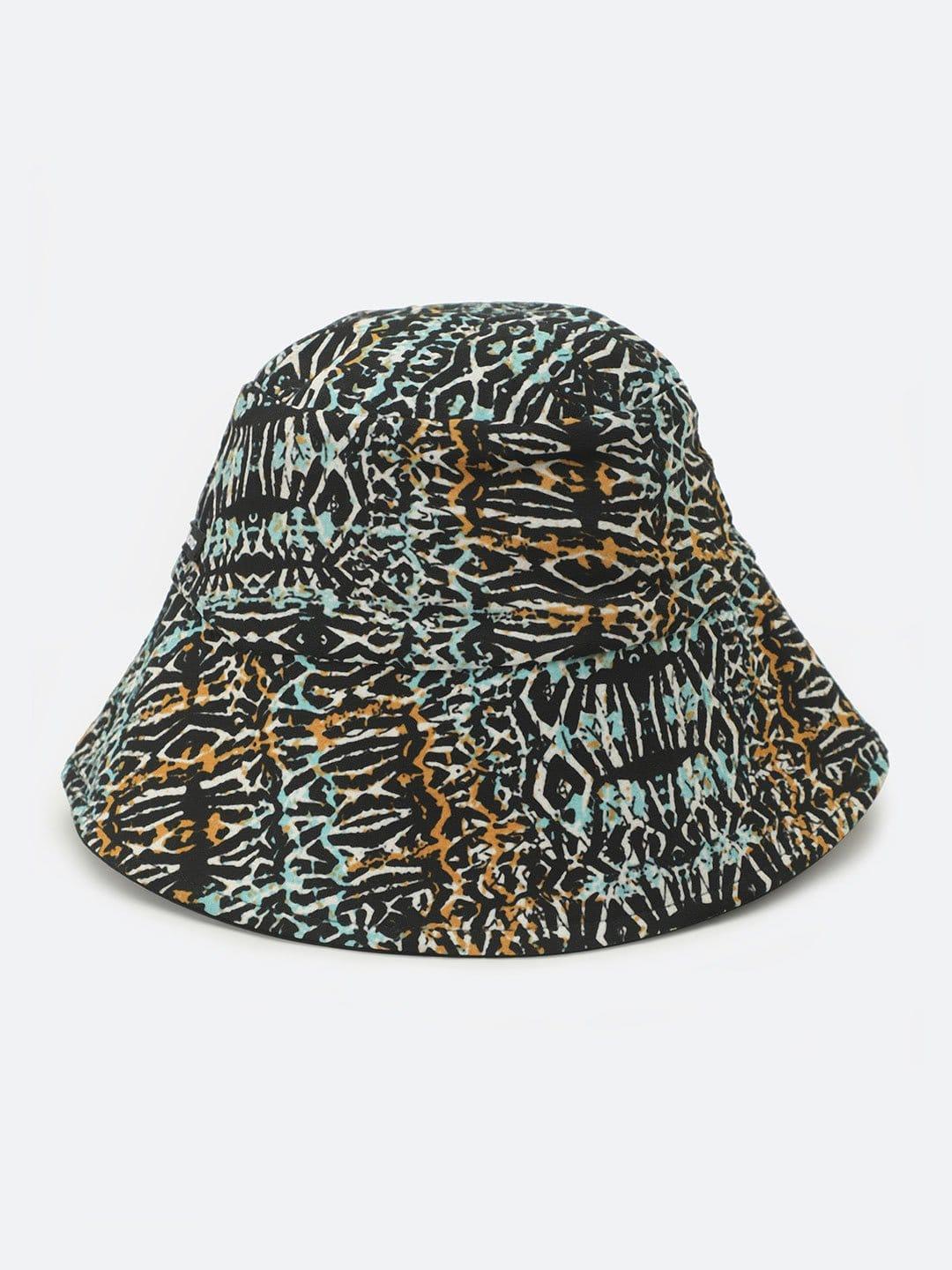 Cobra Black Reversible Women Bucket Hat For Fashionable Wear - Image 3