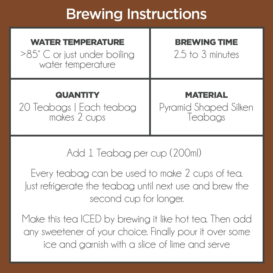 Coconut Oolong - 20 Pyramid Tea Bags - Image 5