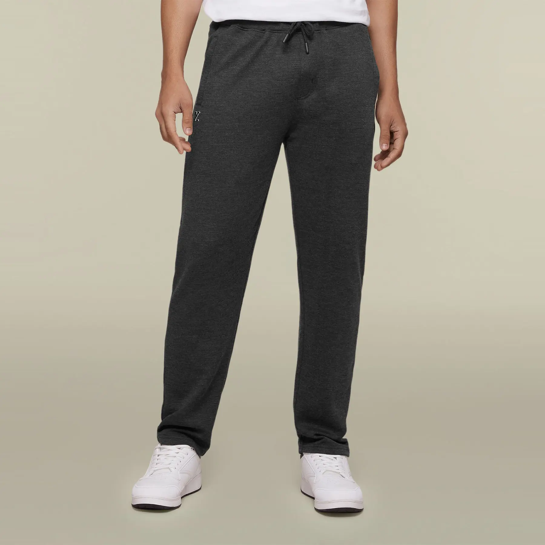 Code Cotton Rich Track Pants Graphite Grey - Image 2