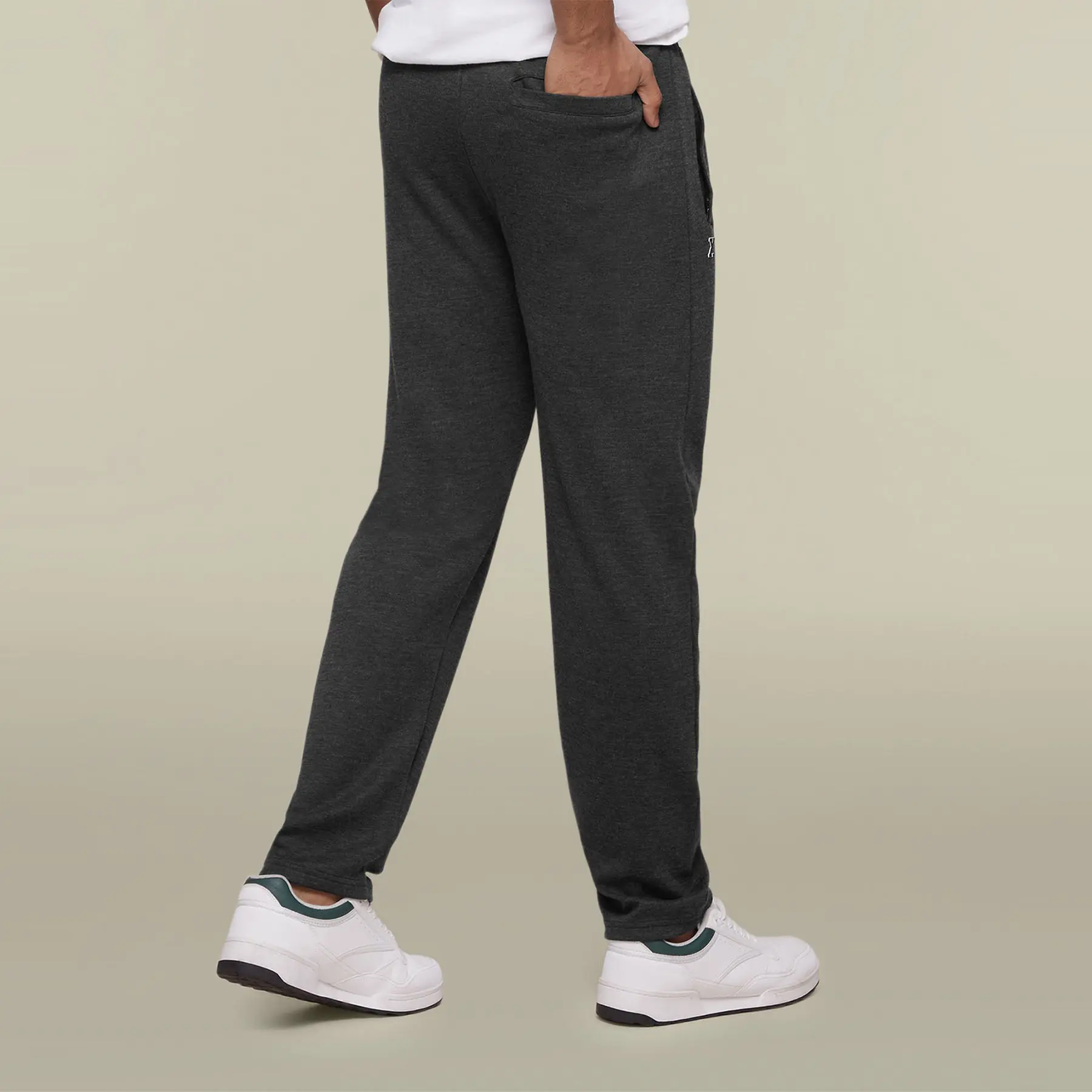Code Cotton Rich Track Pants Graphite Grey - Image 5