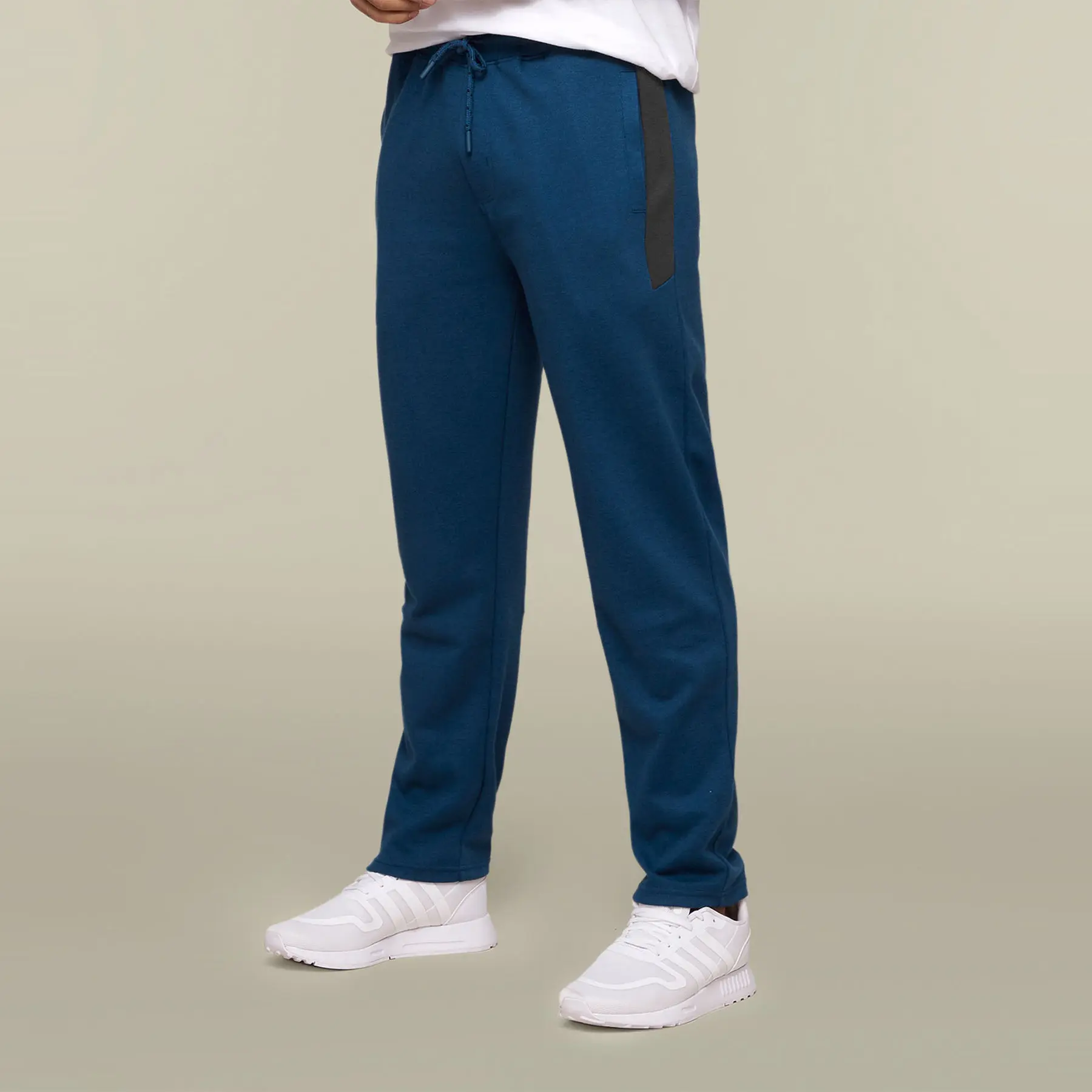 Code Cotton Rich Track Pants Oxford Blue - Image 4