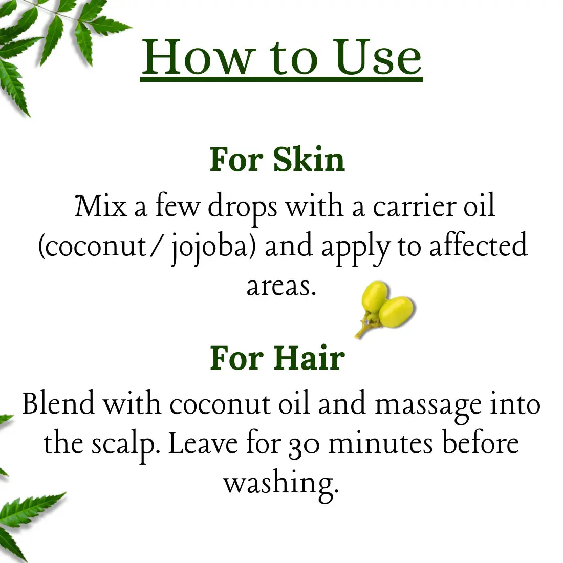 Cold Pressed Neem Oil for Hair, Skin & Scalp – 100% Pure | Be Organic - Image 5