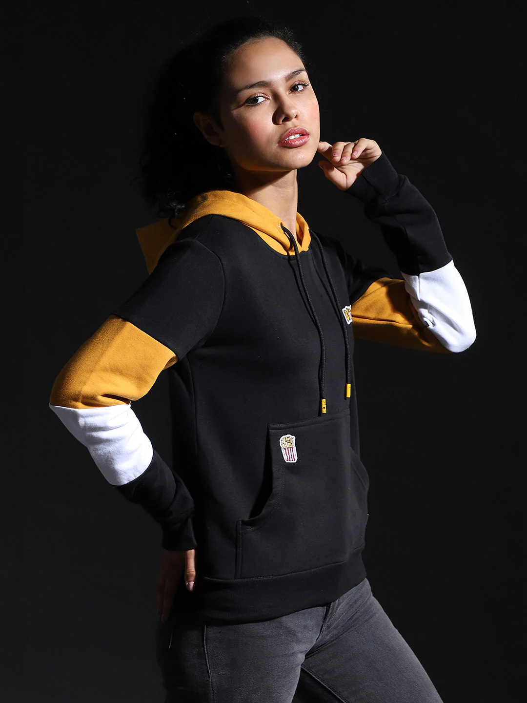 Color Block Hoodie - Image 4