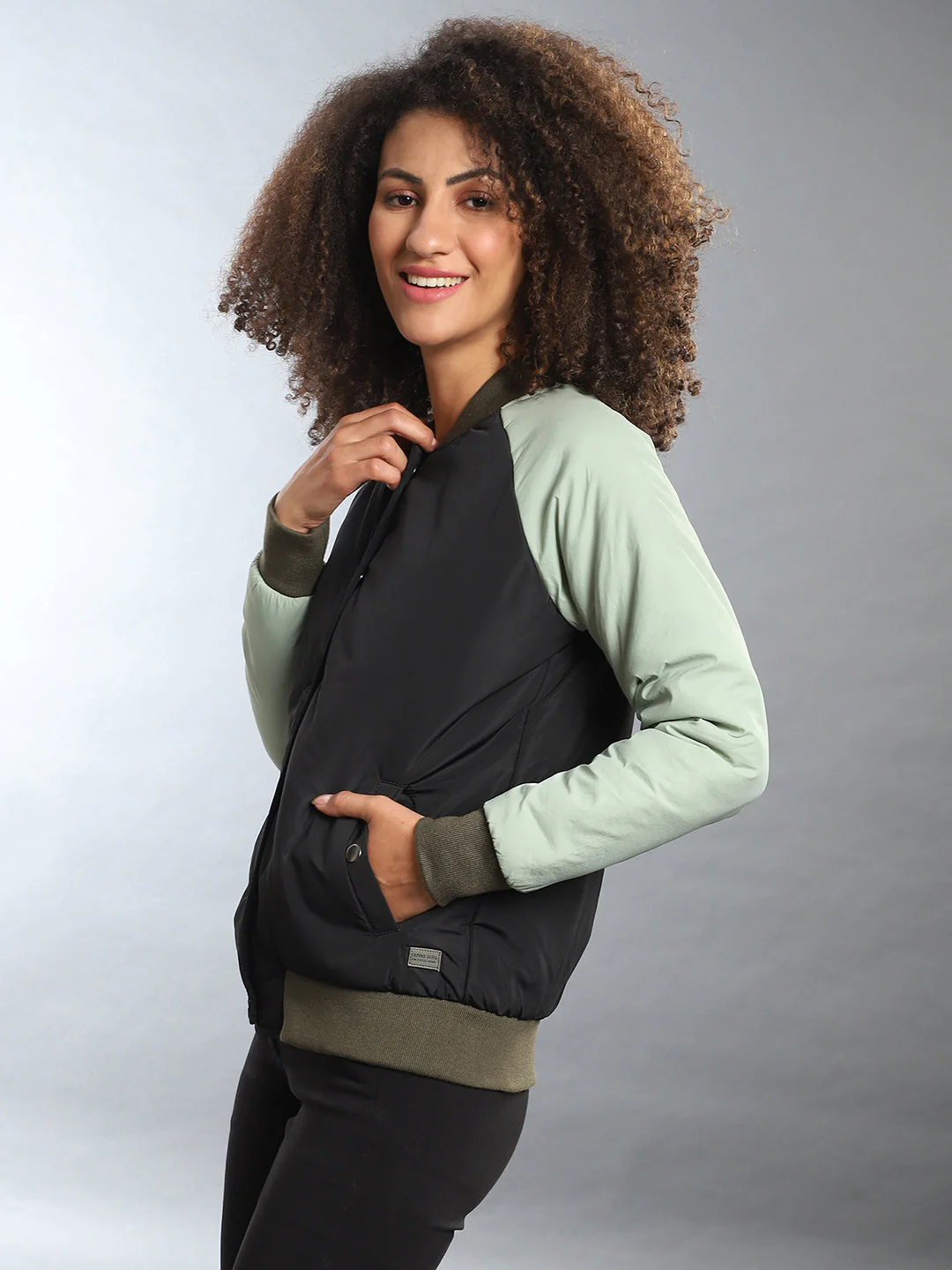 Color Blocked Jacket - Image 3