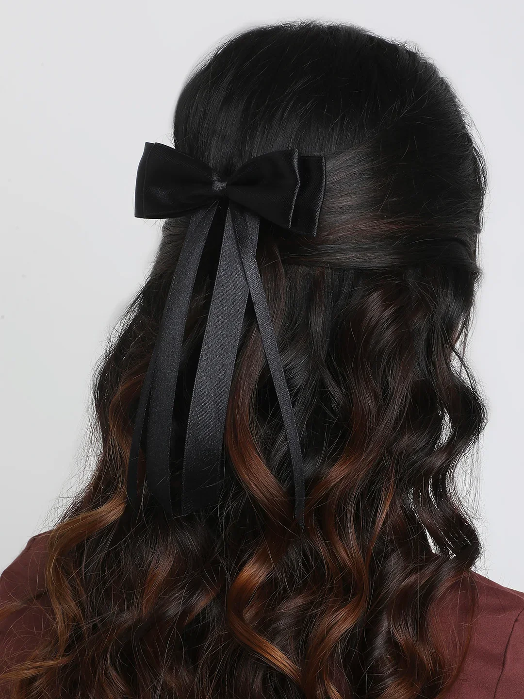 Colorful Hair Bows for Women & Kids - Satin Style Collection - Image 7