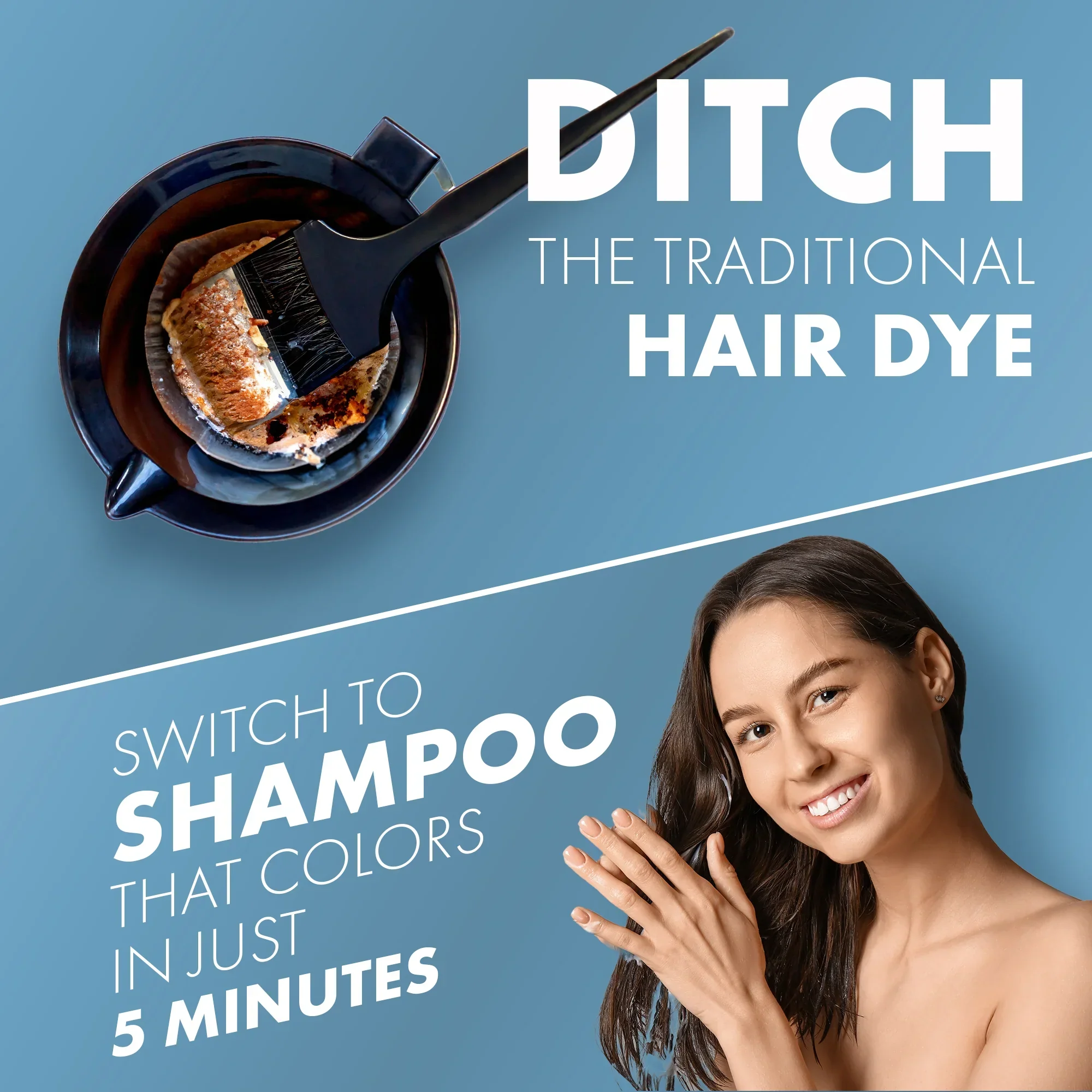 Coloring Shampoo, 80 ml - Image 5
