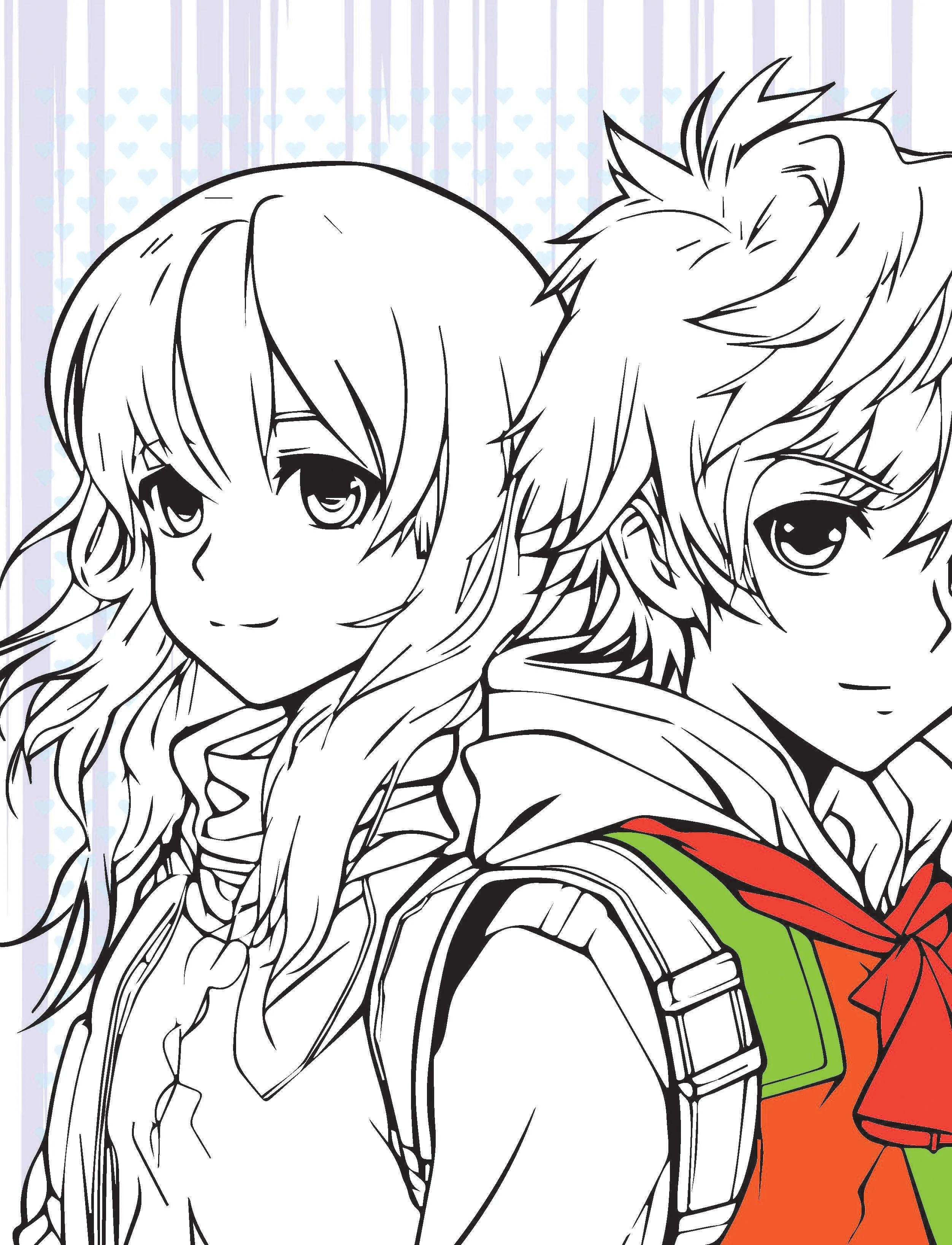 Colour Your Own Manga Book 3 With Free Manga Colouring Poster Age 4+ - Image 4