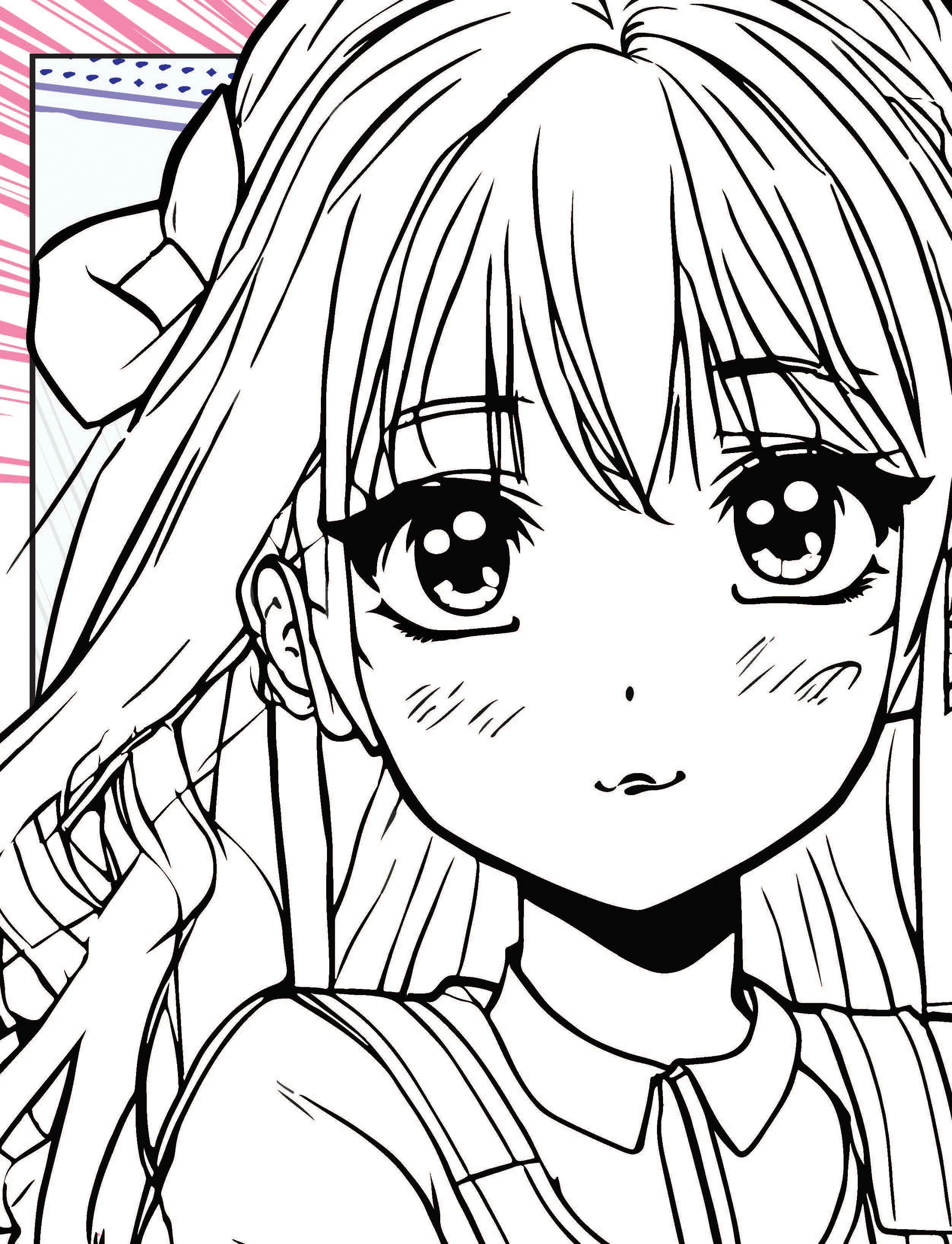 Colour Your Own Manga Book 3 With Free Manga Colouring Poster Age 4+ - Image 6