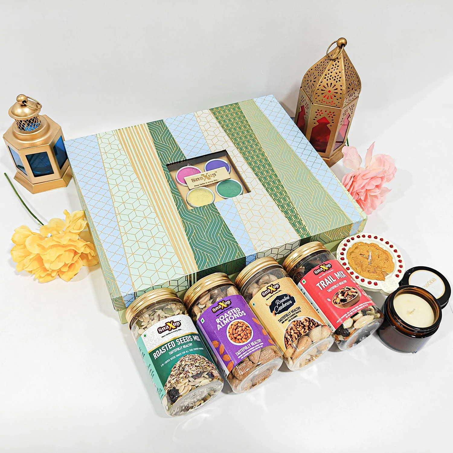 Colourful Snacks Hamper Box - Image 2