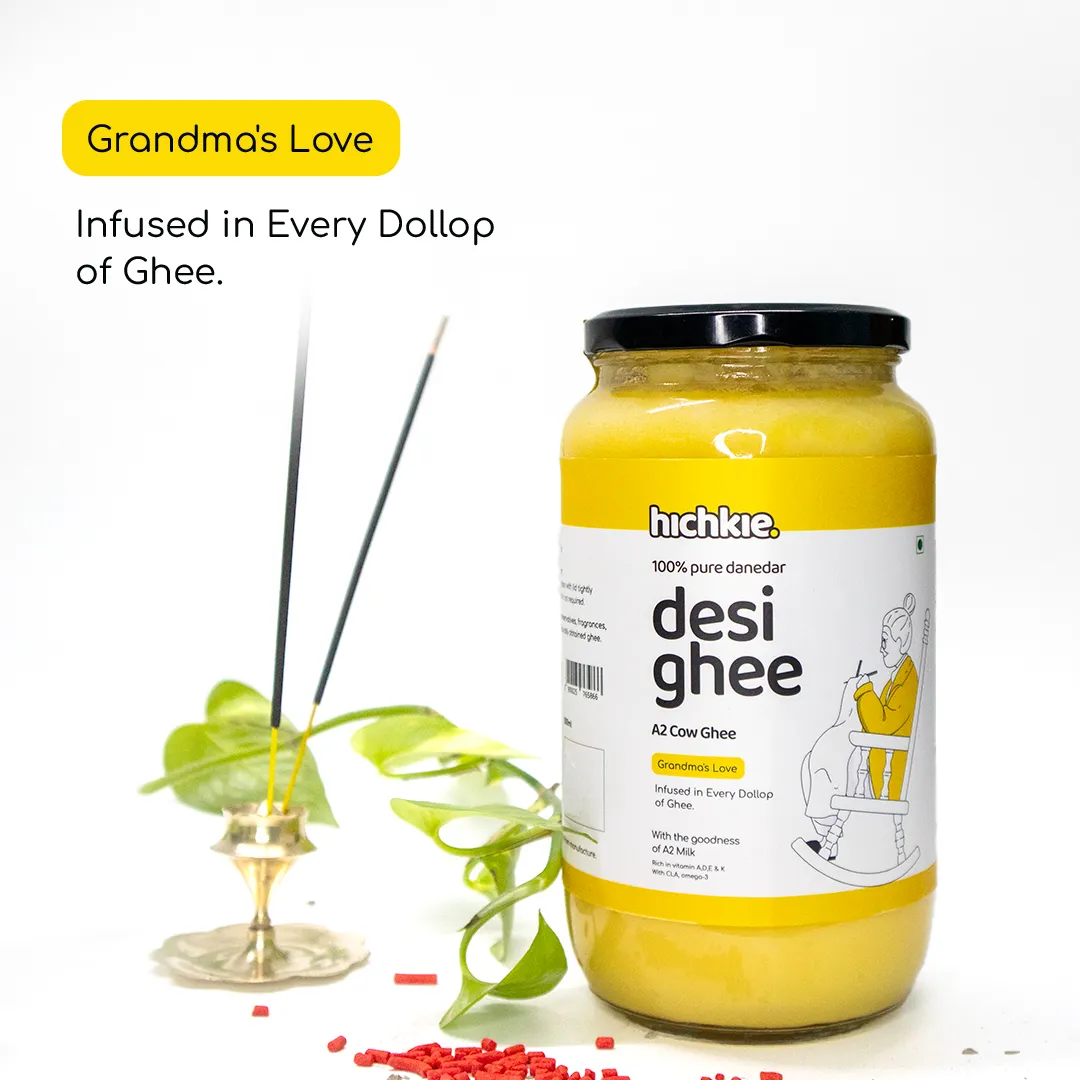 Combo A2 Cow Ghee 500 & 1000ml | Bilona Method | Curd-Churned | Lab Tested. - Image 4