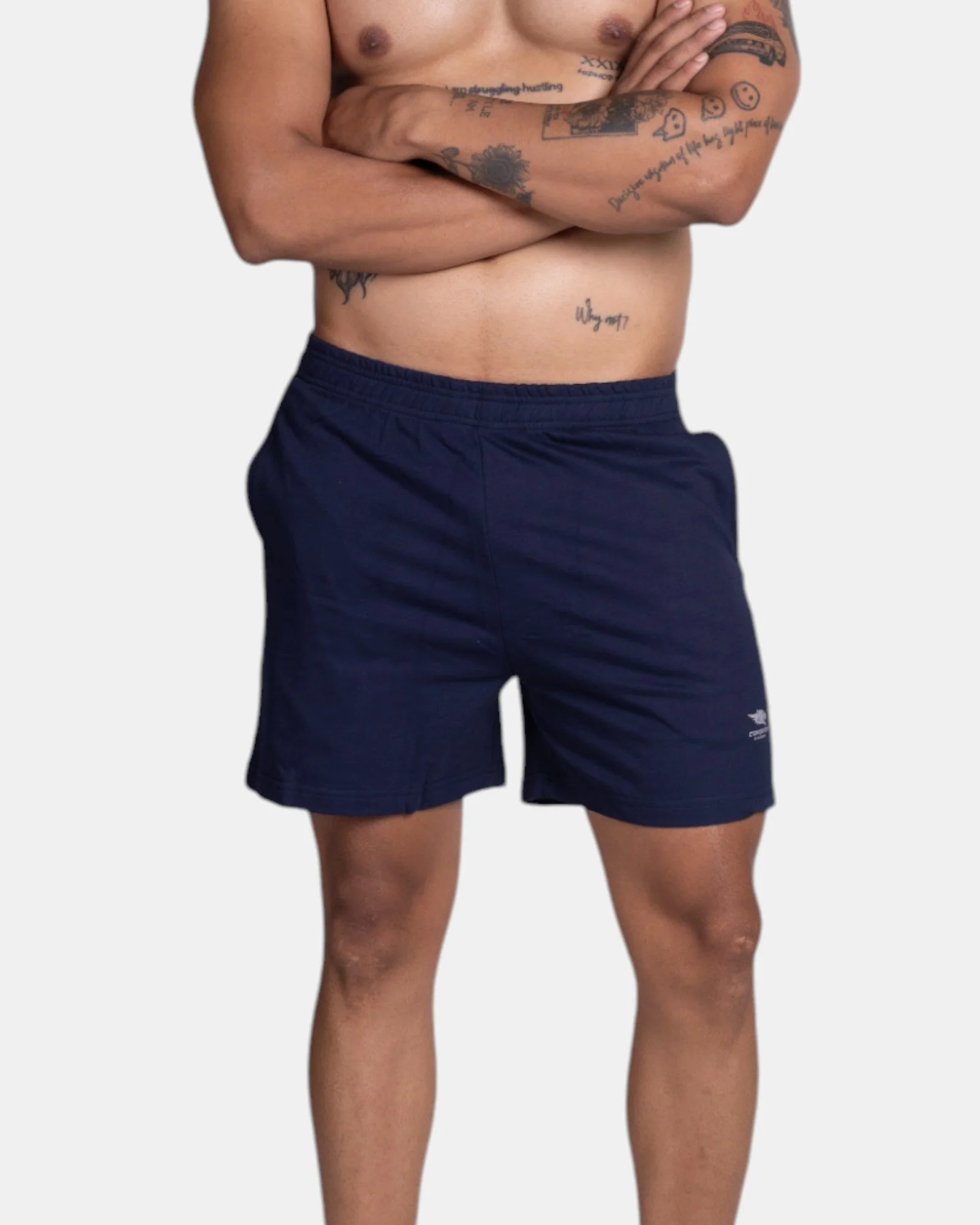 Conquer Active Shorts /Navy Blue - Image 9