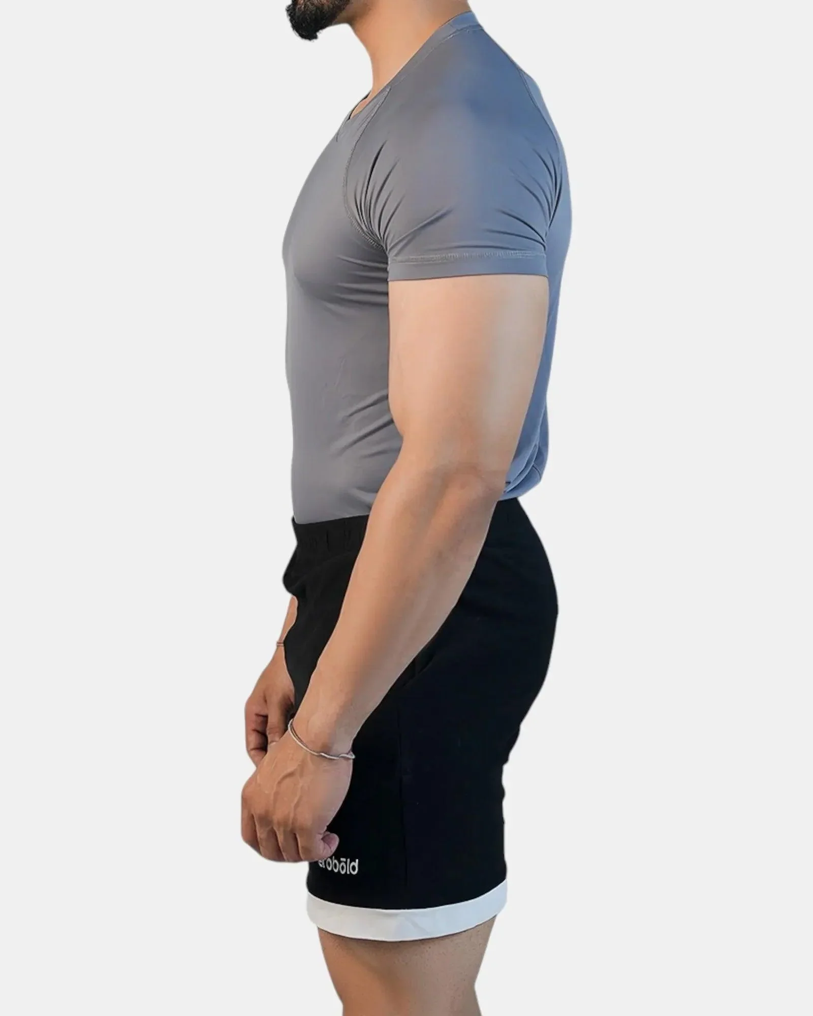 Conquer Active Tee /Grey - Image 4