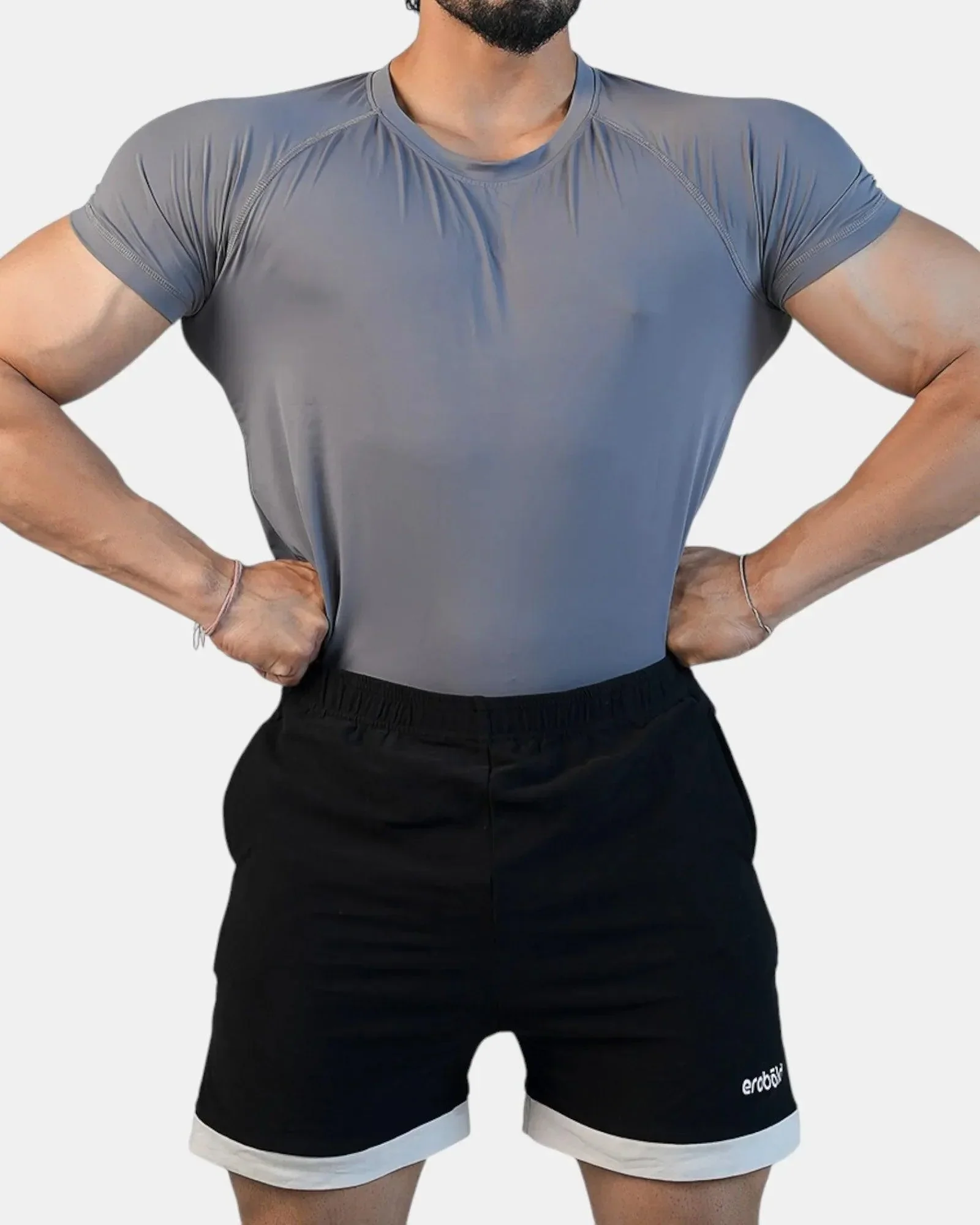 Conquer Active Tee /Grey - Image 5