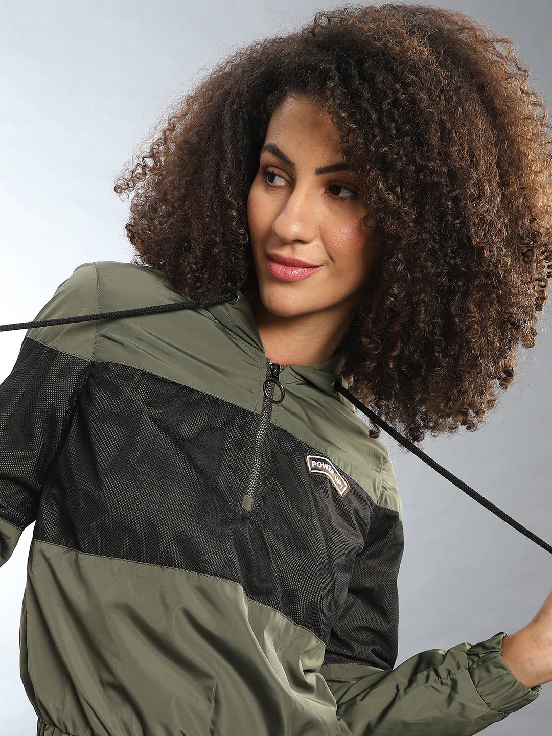 Contrast Panel Hooded Jacket - Image 6