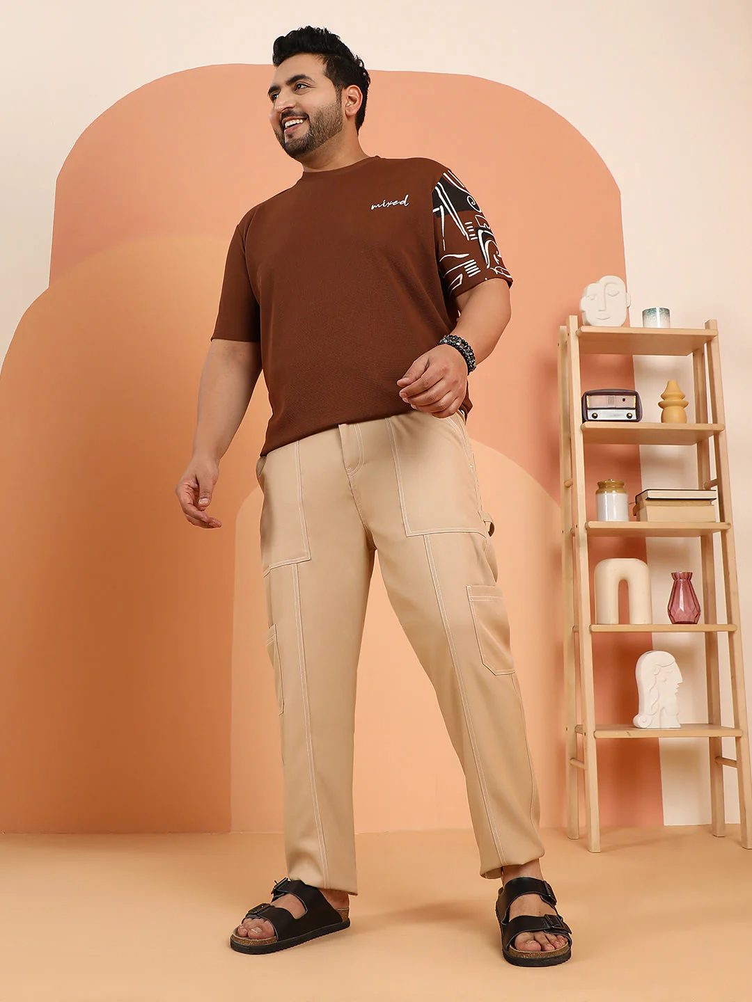 Contrast-Stitch Carpenter Utility Trousers - Image 5