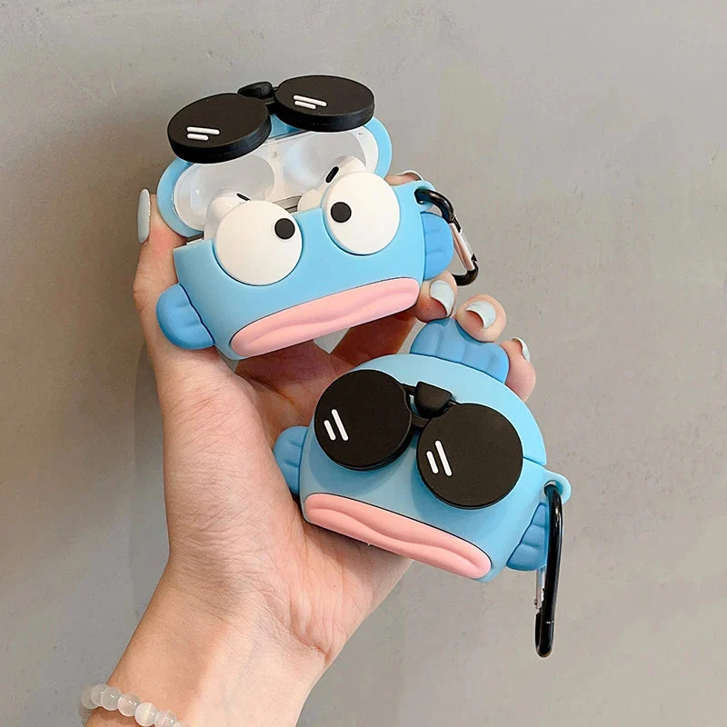 Cool Fish Airpods Cover for Apple AirPods - Premium Silicone Case (Limited Edition) - Image 4