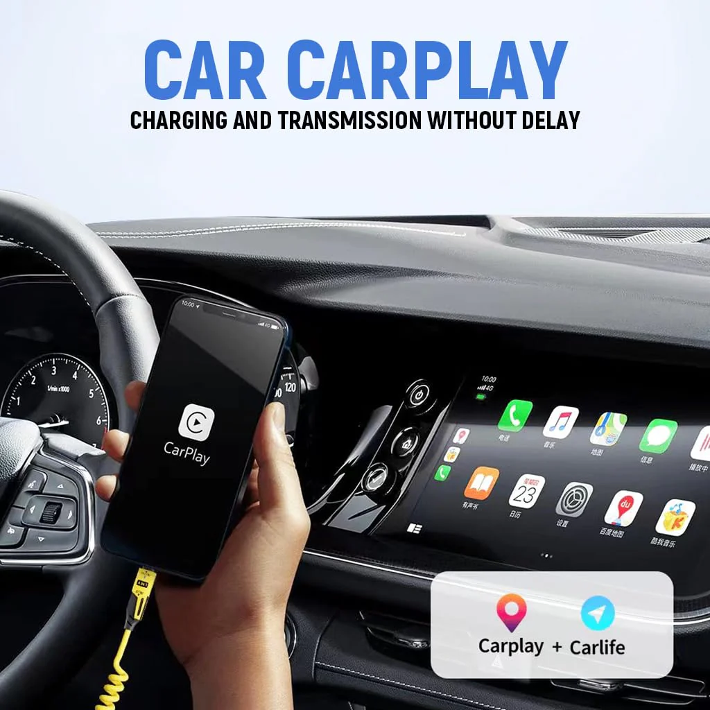 Coolio: 4-in-1 Coiled Fast Charging Cable with USB-A, Type-C & Lightning Connectors – 65W Spring Design for Travel, Car & Multi-Device Use - Image 7