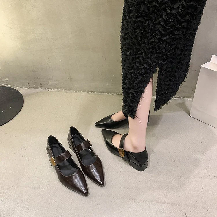 Cora Leather Shoes - Image 3