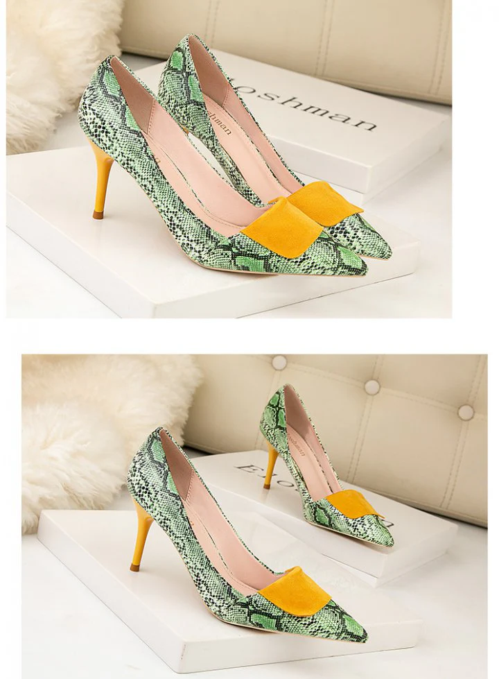 Cora Serpentine Heels - Image 4