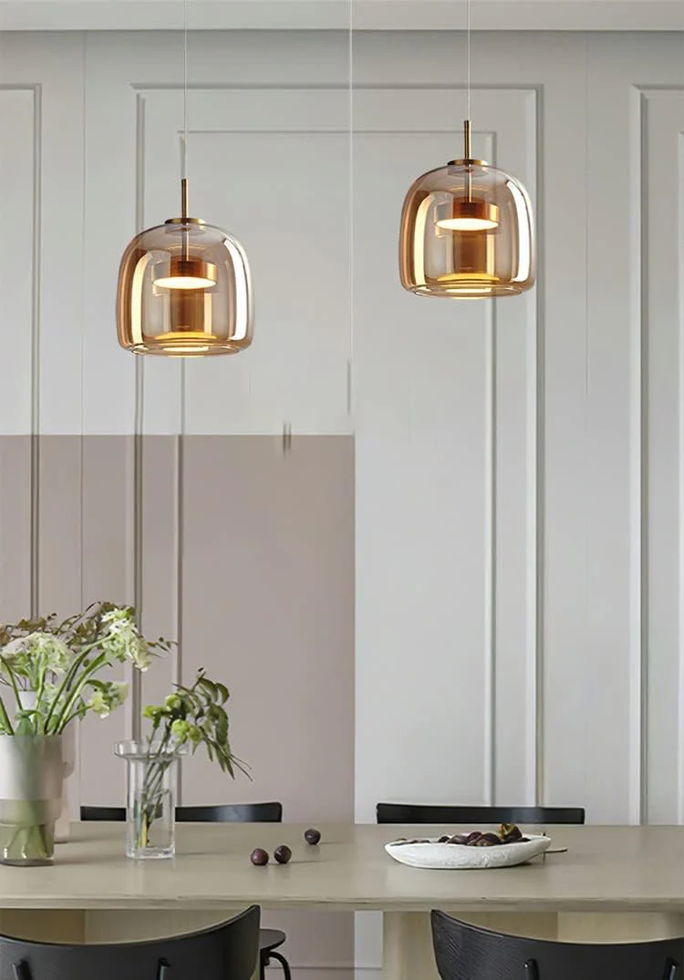 CORAL TREE Ceiling 1 light LED Champagne Glass Gold Pendant Lamp Ceiling Light - Warm White - Image 13