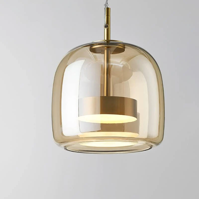 CORAL TREE Ceiling 1 light LED Champagne Glass Gold Pendant Lamp Ceiling Light - Warm White - Image 3