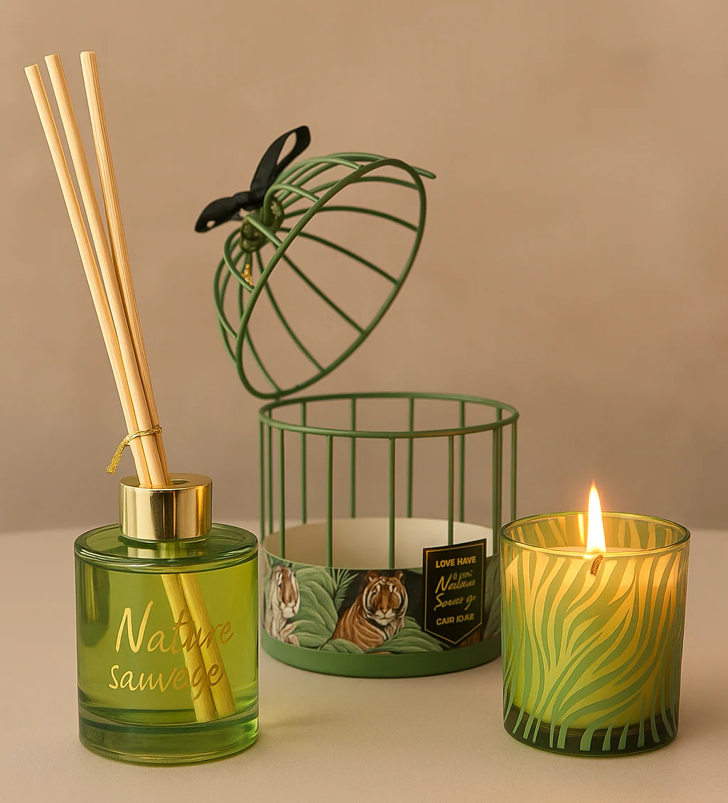 Coral Tree Premium Fragrance Gift Set – Nature Sauvage Freesia Edition "White" - Image 3