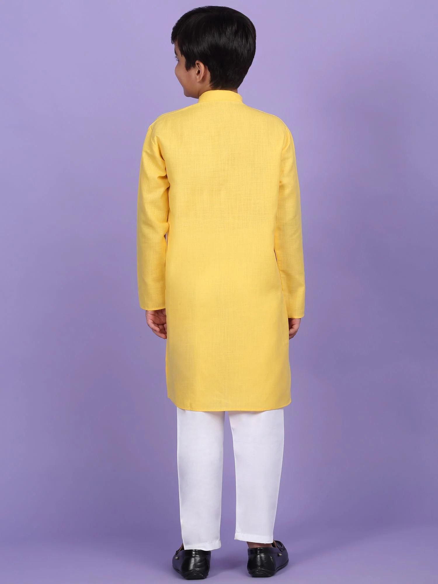 Cotton Blend Solid Kurta - Image 26