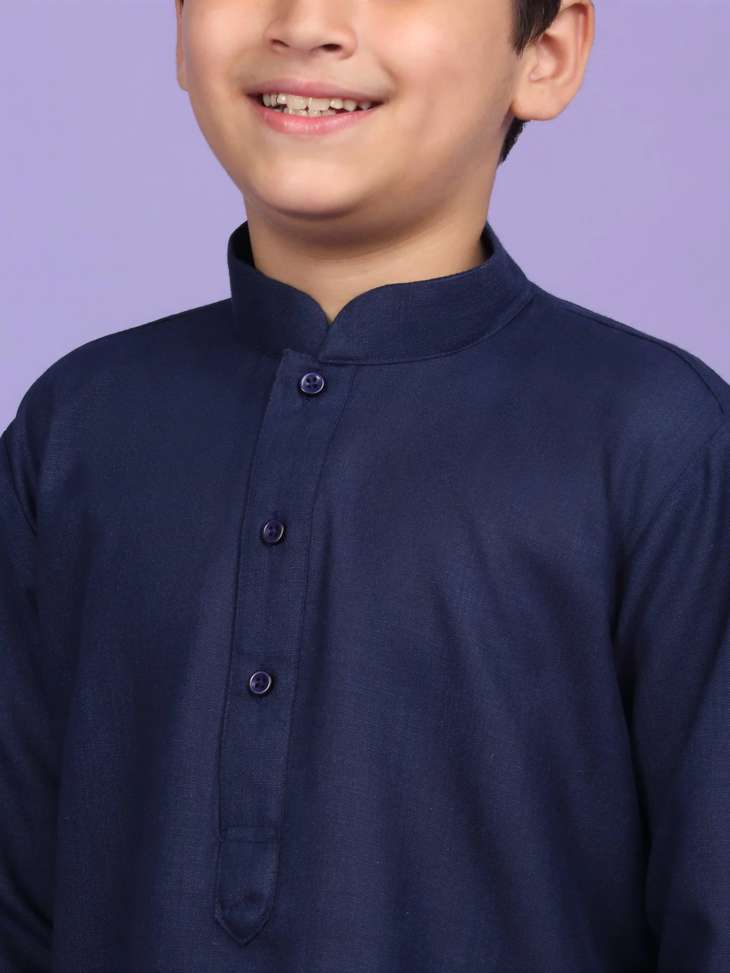 Cotton Blend Solid Kurta Set - Image 13