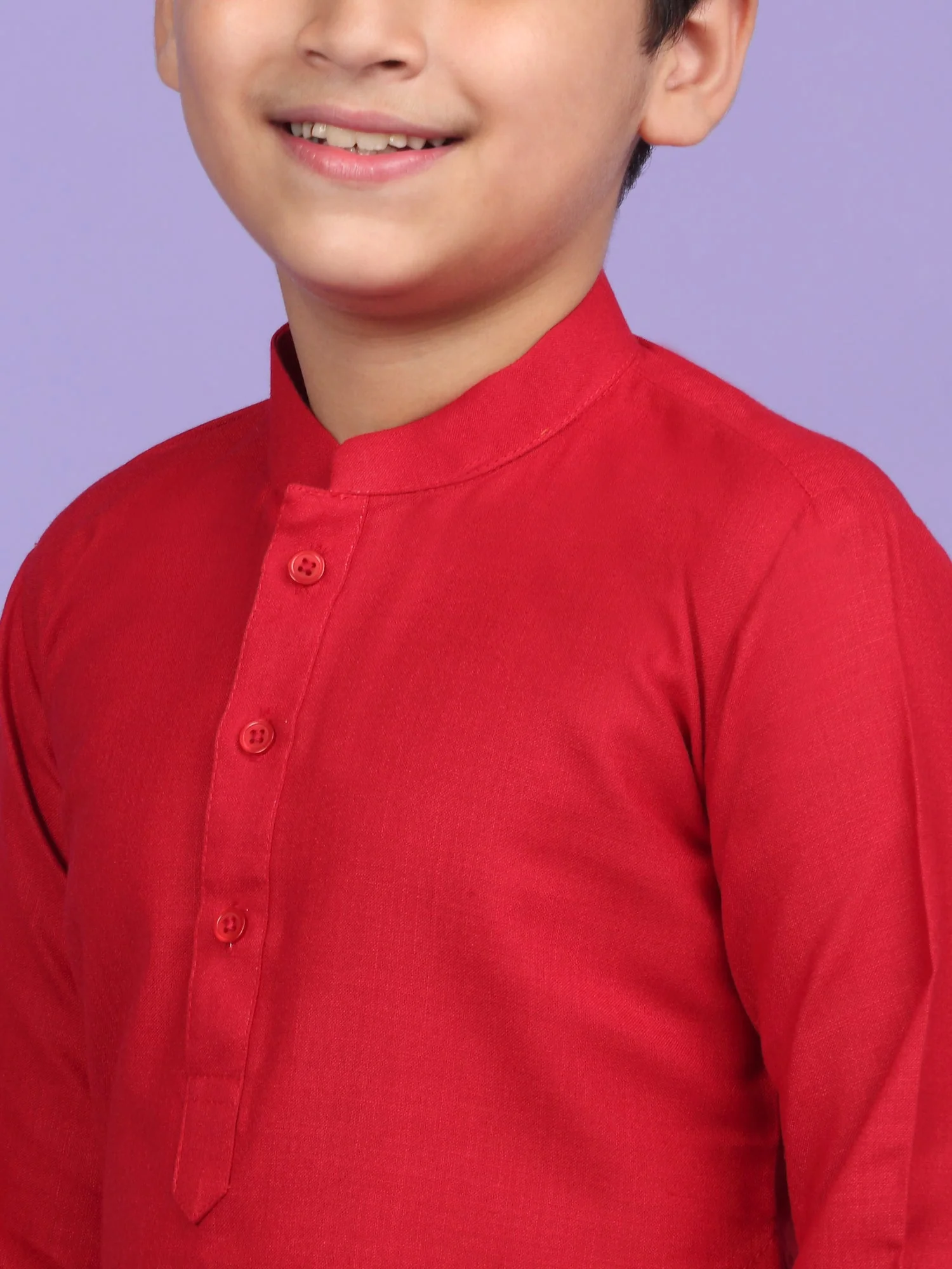 Cotton Blend Solid Kurta Set - Image 18