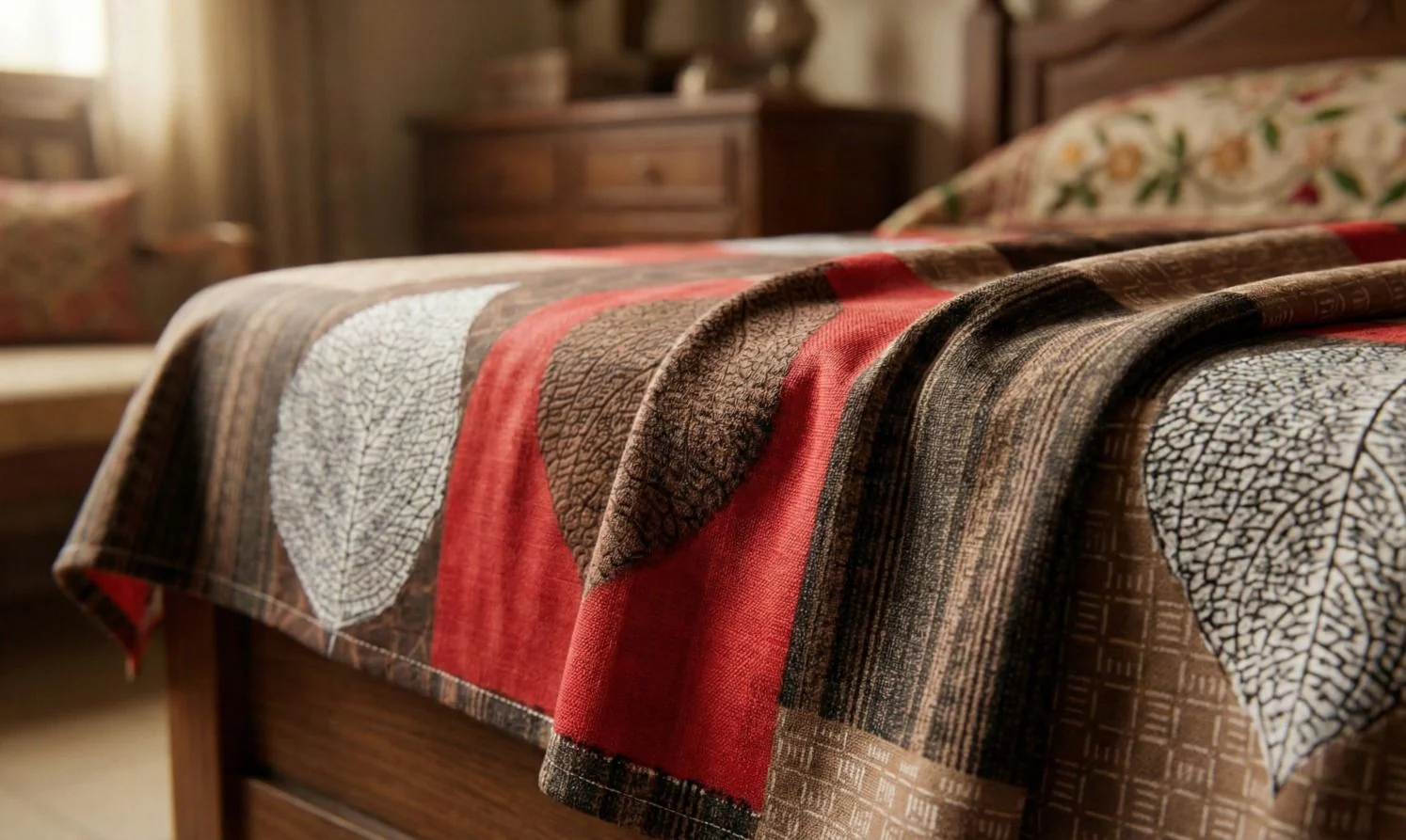 Double Bedsheet With 2 Pillow Covers - Image 2