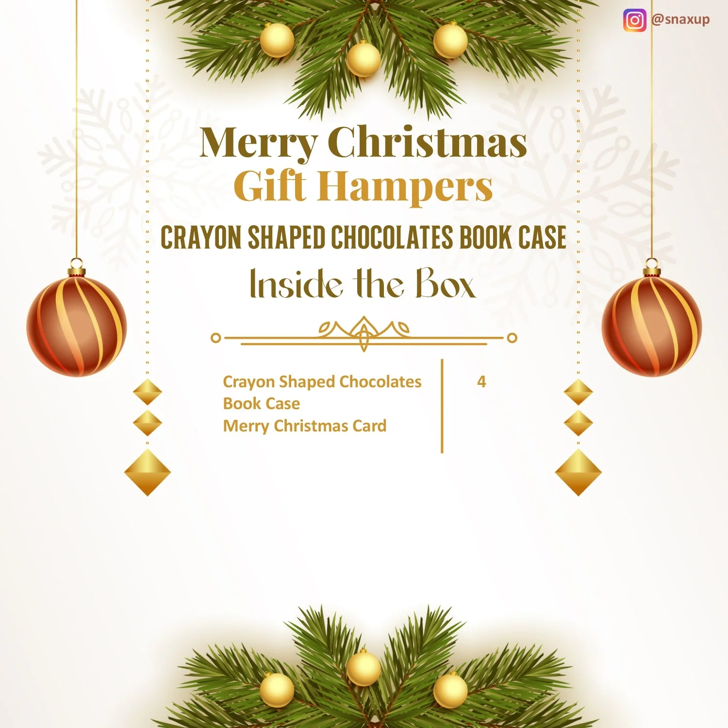 Crayon Shaped chocolates Book Case - Image 3