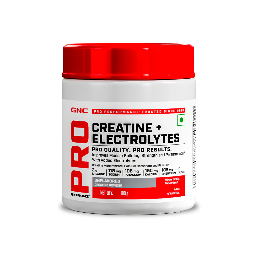CREATINE + ELECTROLYTES (UNFLAVOURED) POWDER 100G - Image 14