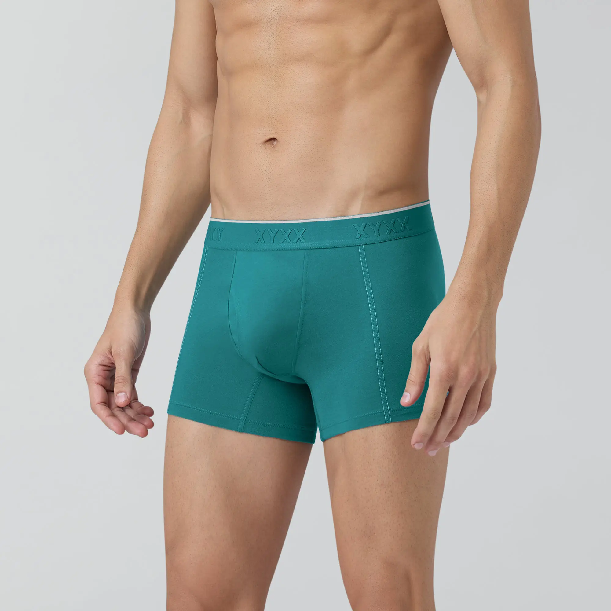 Crux Cotton Stretch Trunks Emerald Green - Image 4
