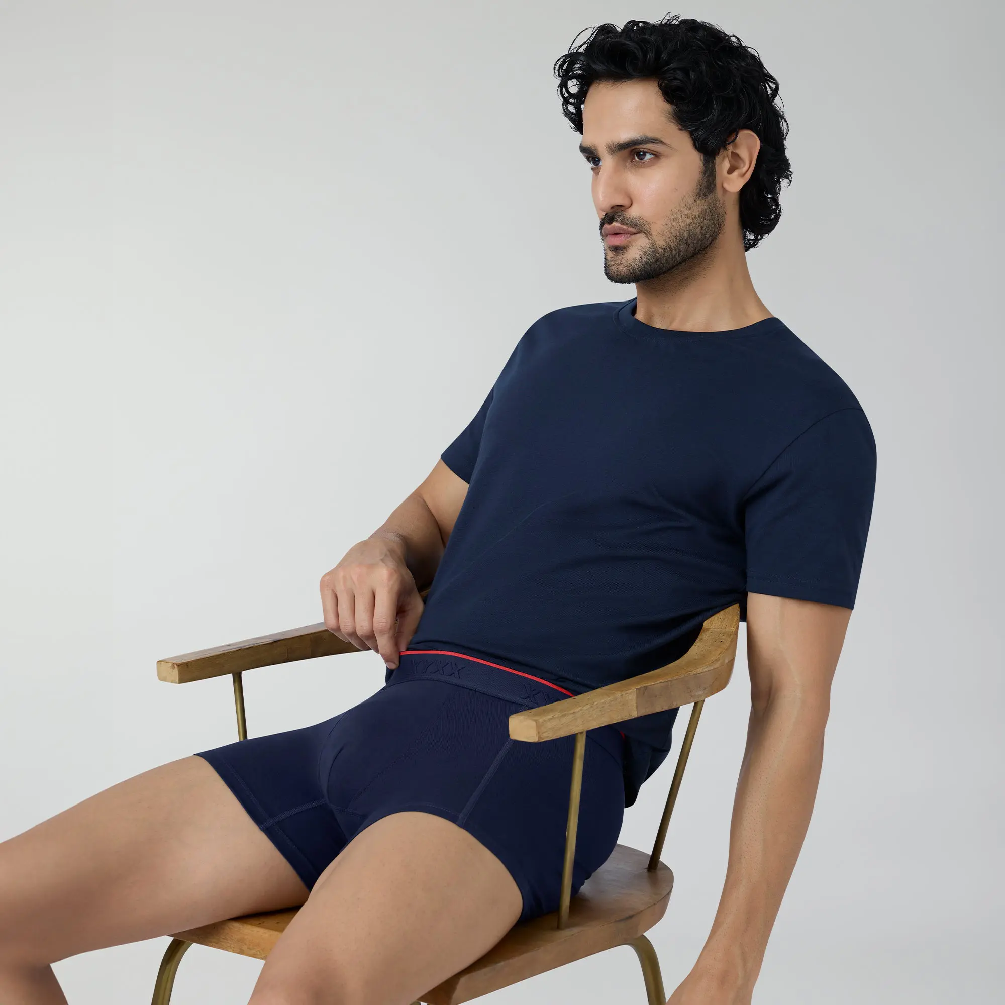 Crux Cotton Stretch Trunks Midnight Blue - Image 4