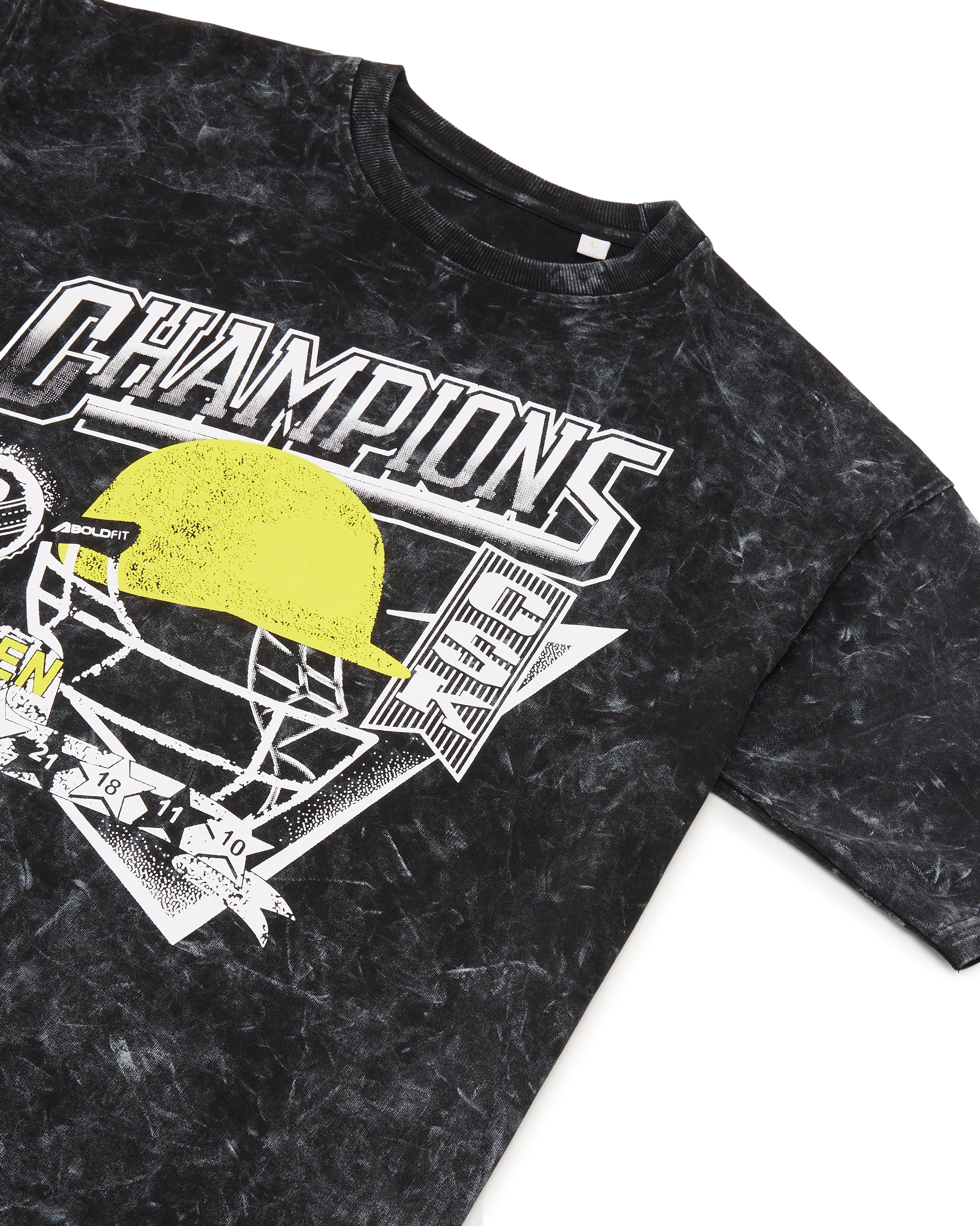 CSK X Boldfit Anbuden Tee for Men - Black - Image 5
