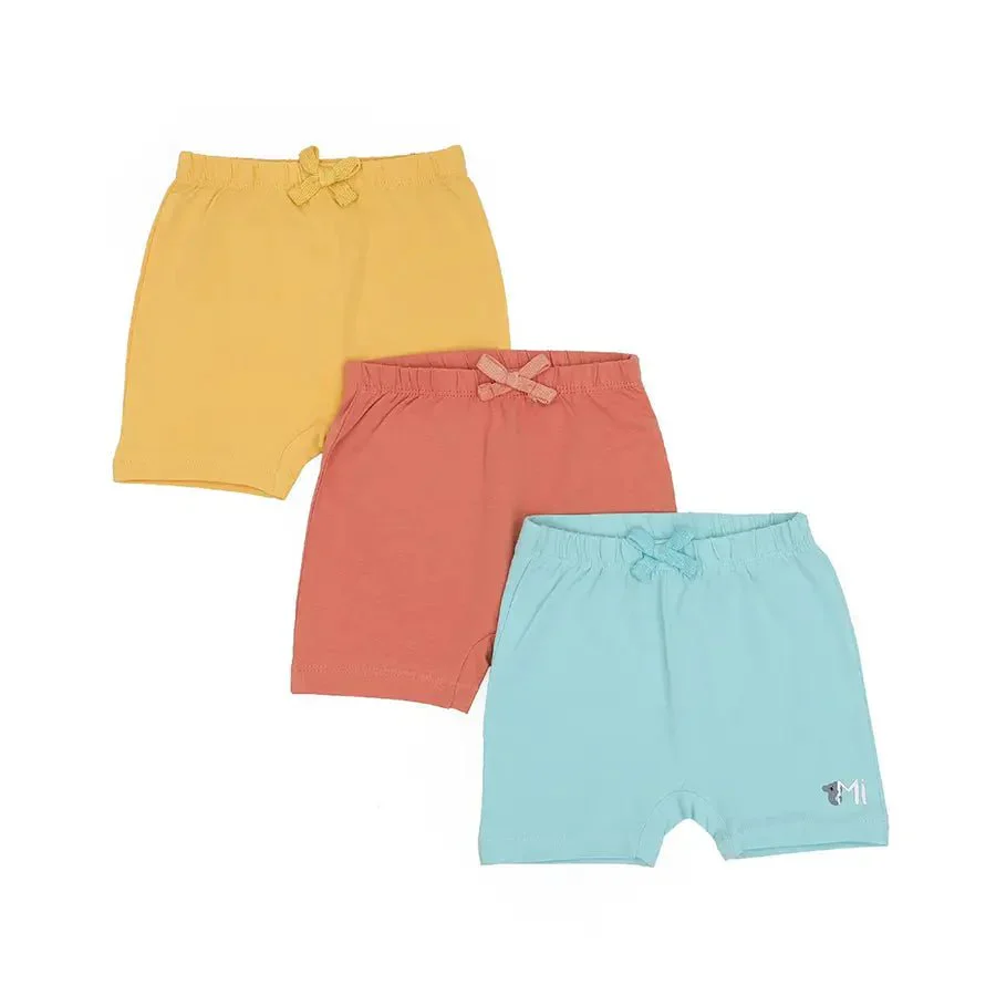 Cuddle Unisex Sky Spandex-Single Baby Jersey Shorts