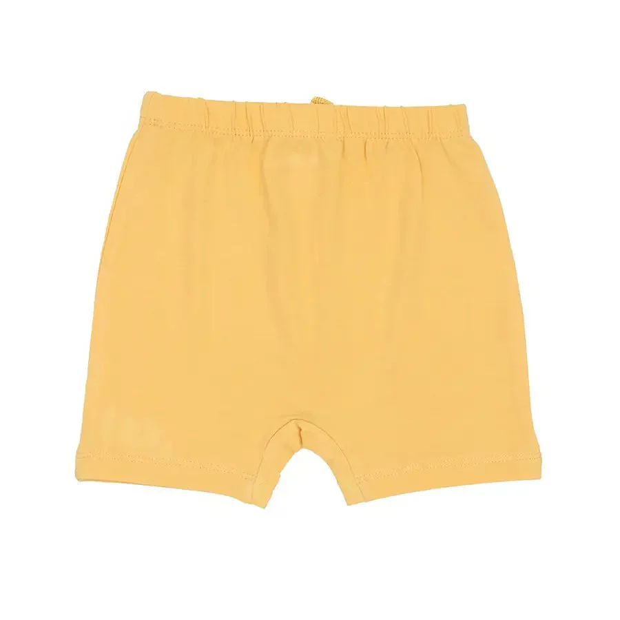 Cuddle Unisex Sky Spandex-Single Baby Jersey Shorts - Image 6