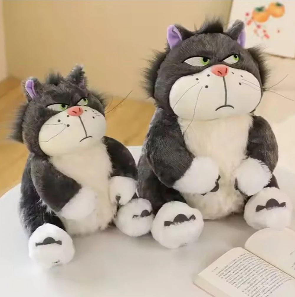 CuddleNest Angry Cat Plush Toy – 28cm Soft Cartoon Animal for Kids & Gifting | Stuffed Lucifer Cat Toy for Boys & Girls - Image 12