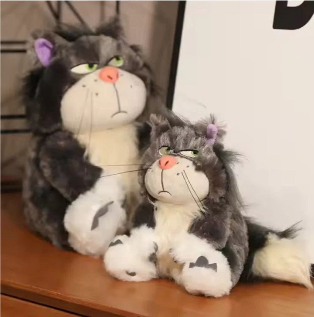 CuddleNest Angry Cat Plush Toy – 28cm Soft Cartoon Animal for Kids & Gifting | Stuffed Lucifer Cat Toy for Boys & Girls - Image 14