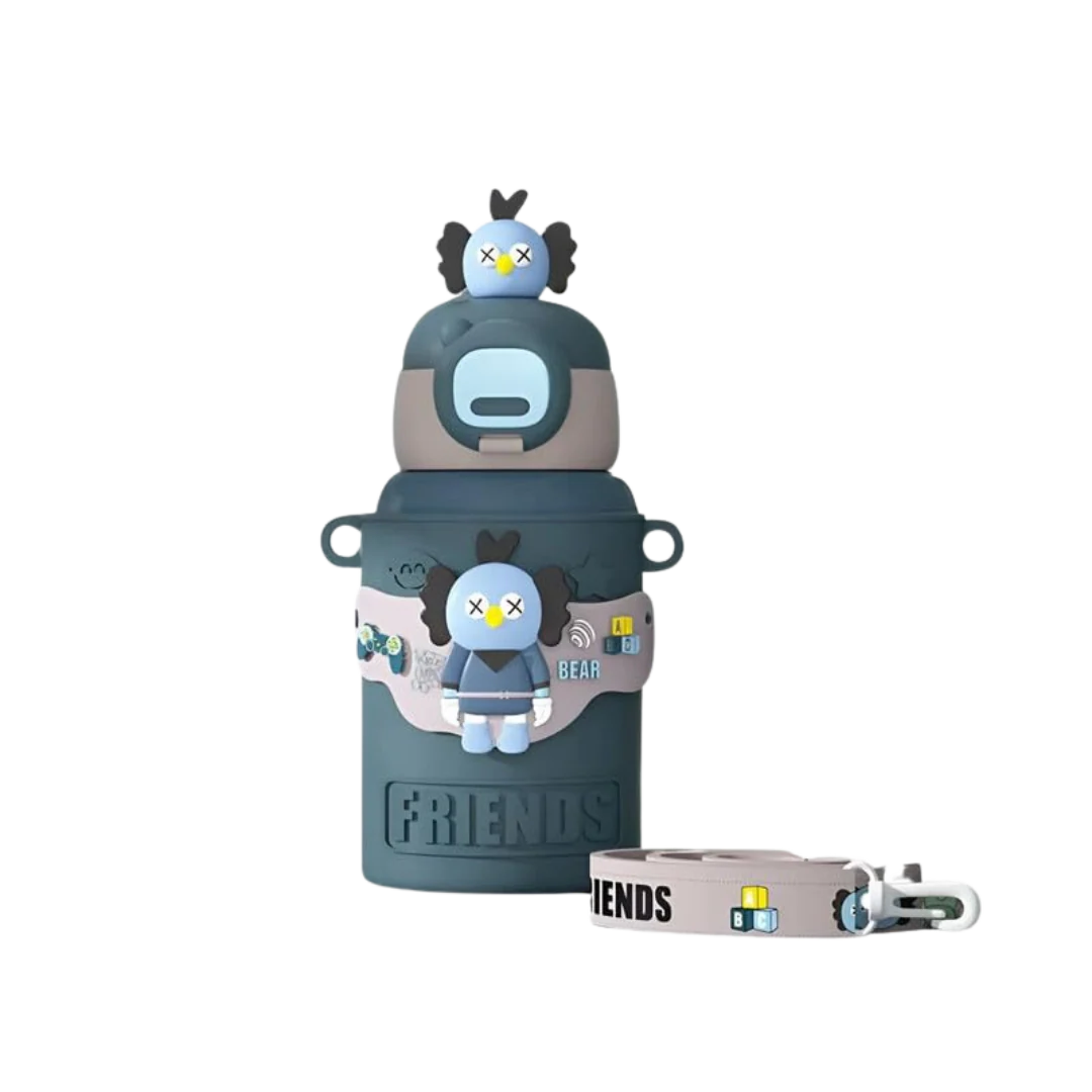 CuddleNest Bear Water Bottle – Leak-Proof, Fun & Perfect for Kids’ Hydration! - Image 5