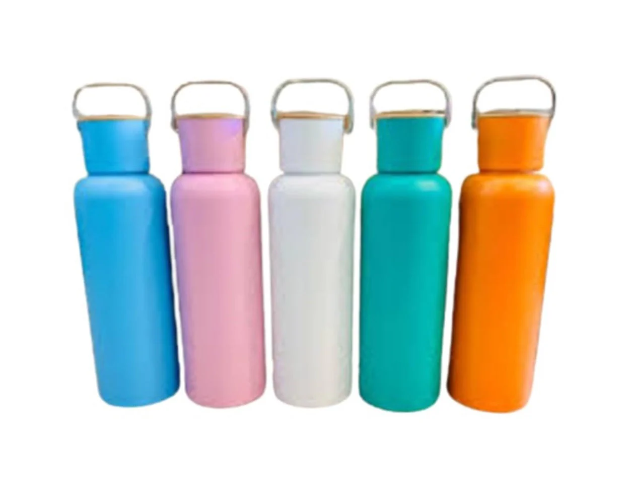 CuddleNest Eco Stainless Steel Water Bottle | 680ml Leak-Proof Bottle with Bamboo Top | Lightweight Reusable Bottle for Travel, Gym & Daily Hydration - Image 13