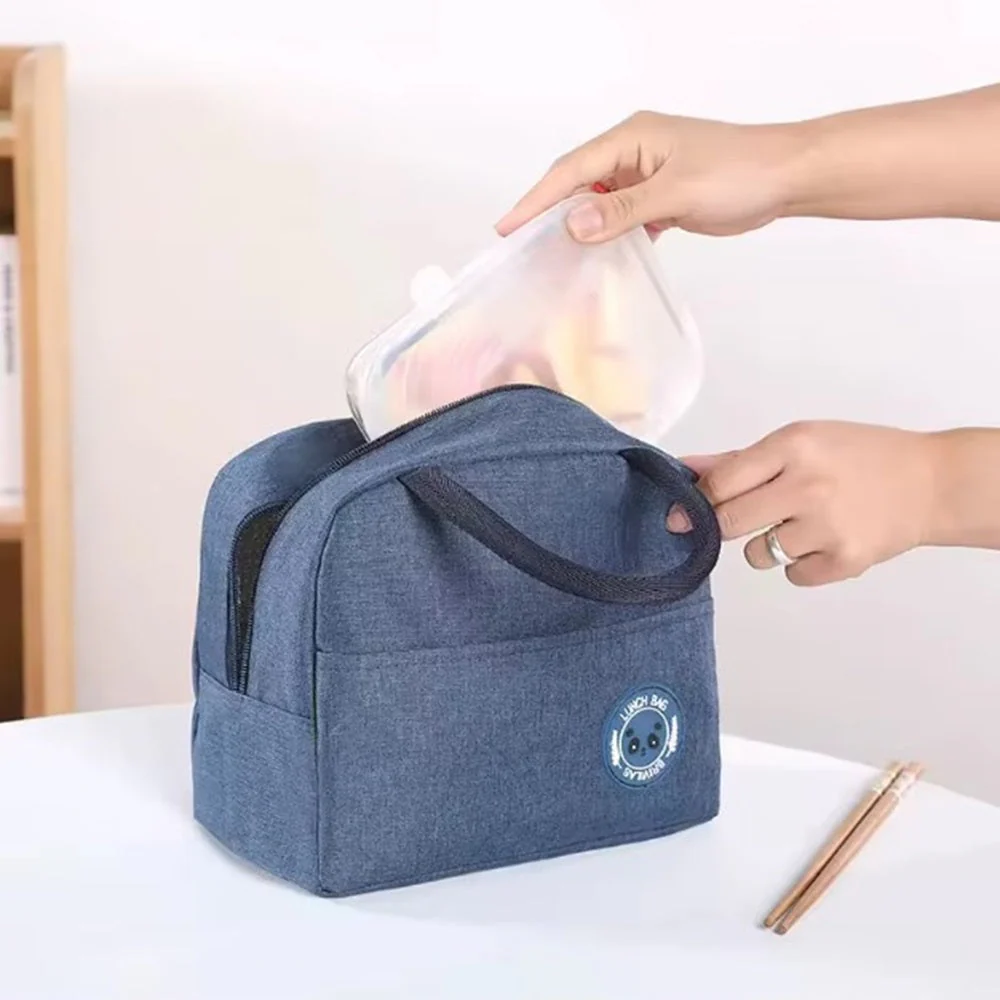 CuddleNest Insulated Lunch Bag for Office Men & Women | Tiffin Bag for School Kids with Aluminium Foil, Waterproof & Durable - Image 7