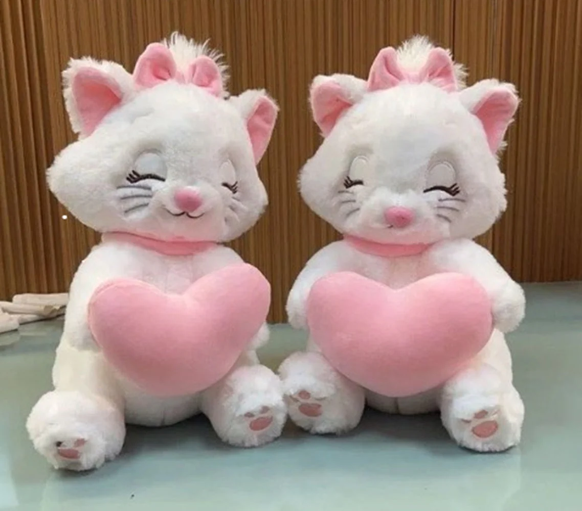 CuddleNest Merry Cat Soft Toy – Cute White Kitty Plush with Pink Heart & Bow, Embroidered Paw Details, Stuffed Animal for Kids & Gifting | 35 Cm - Image 6