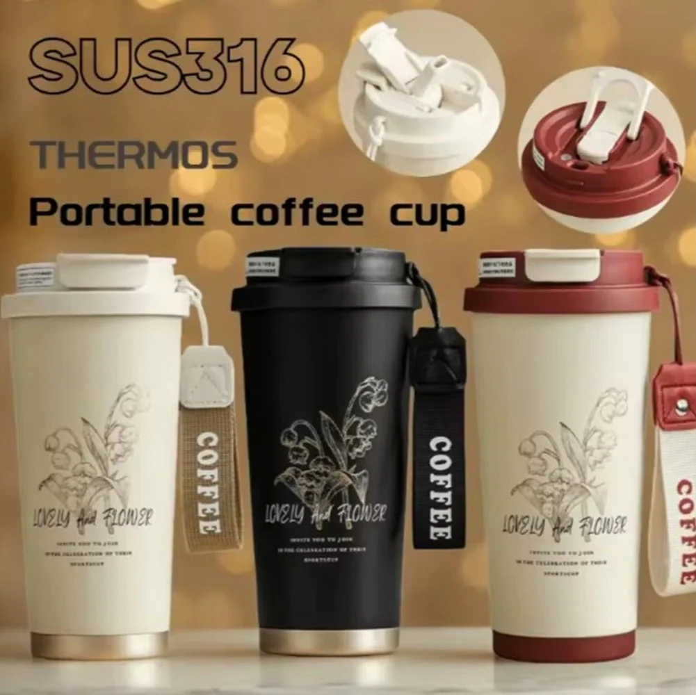 CuddleNest Stainless Steel Coffee Mug 500 ml | Double Wall Vacuum Insulated Travel Cup with Leakproof Lid for Office, Gym & Outdoor Use - Image 13